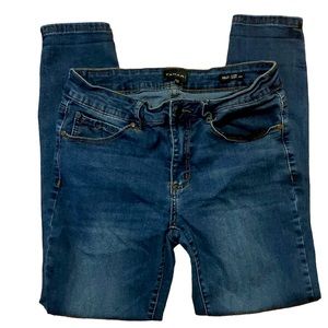 Tahari Kelly Classic Skinny Jeans Women’s 10/30 Blue Mid Rise Denim